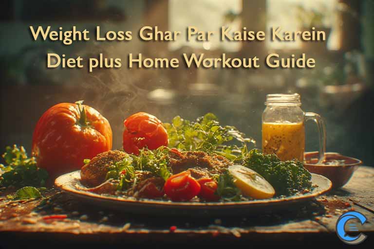 Weight Loss Ghar Par Kaise Karein - Diet plus Home Workout Guide